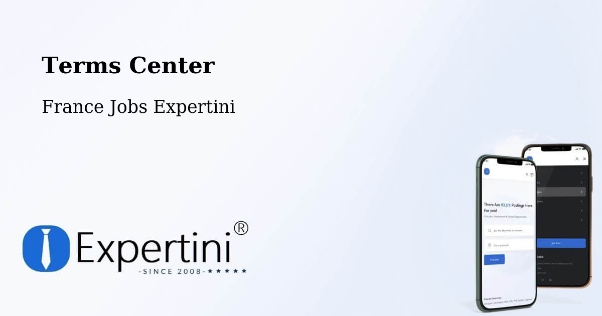 Terms of Service – Chantilly - France Jobs Expertini